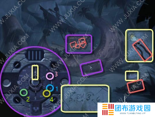 谜画之塔2第一章攻略 第1章海盗谜题怎么解