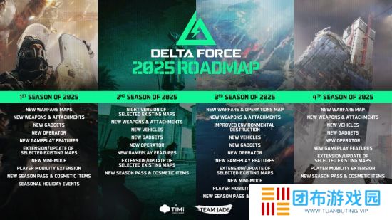 《三角洲行动》公布2025年内容规划 将举行4个赛季