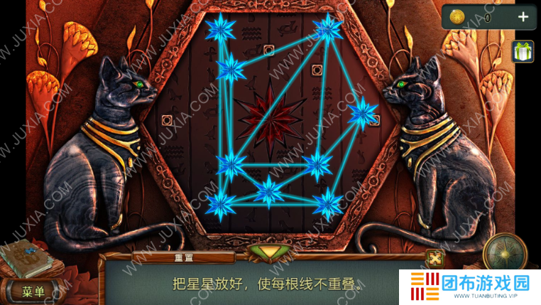 密室逃脱糖果乐园攻略第四章 金字塔大门解绳子游戏怎么过